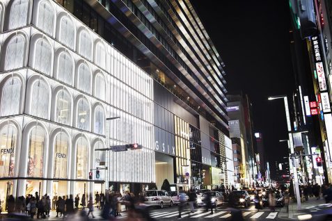 GINZA SIXが実現した、縦移動のブランド体験