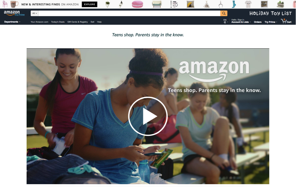 アマゾン、フェイスブックが「10代」にアプローチ、次世代市場でデジタル戦開始 AMP[アンプ] ビジネスインスピレーションメディア