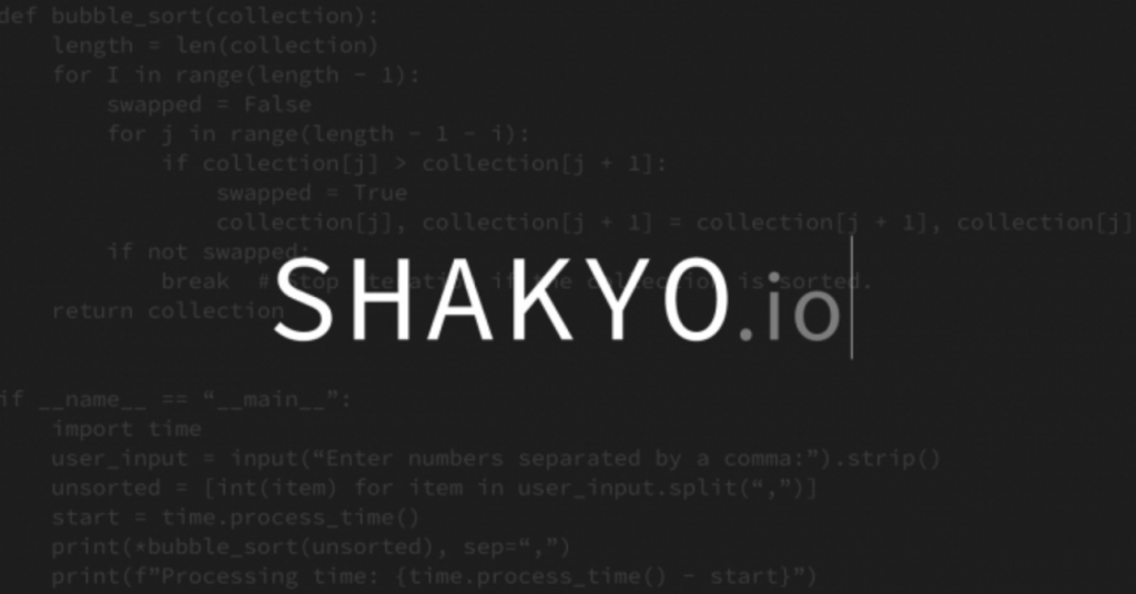 SHAKYO.io