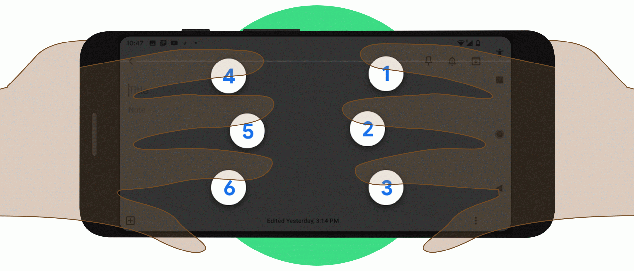 TalkBack braille keyboard Google