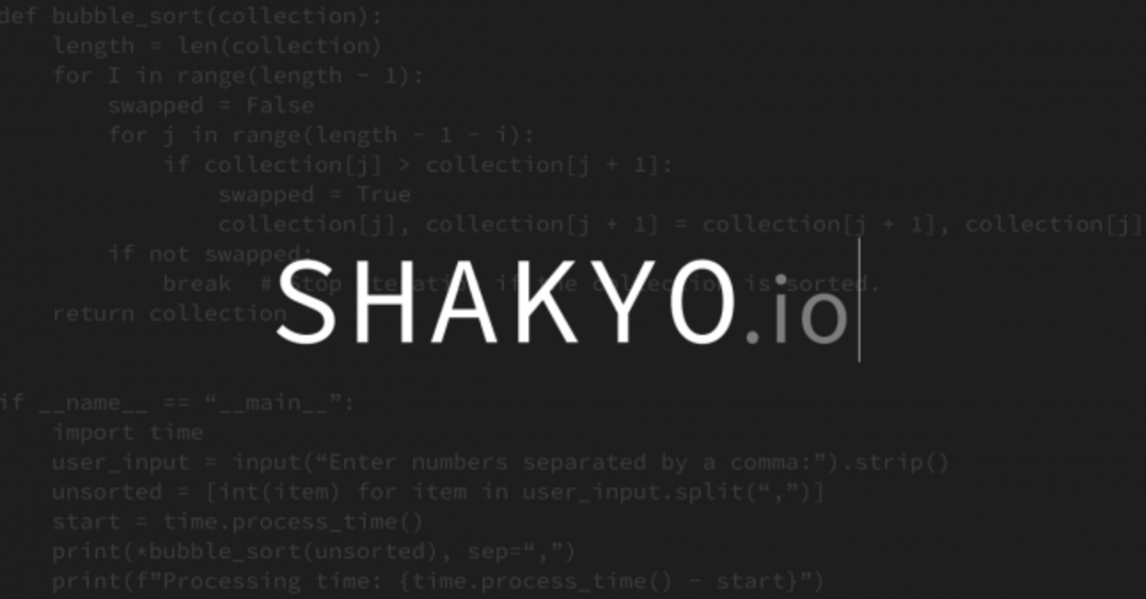 SHAKYO.io