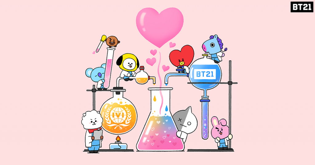 DonationSticker_IVI_BT21　LINE