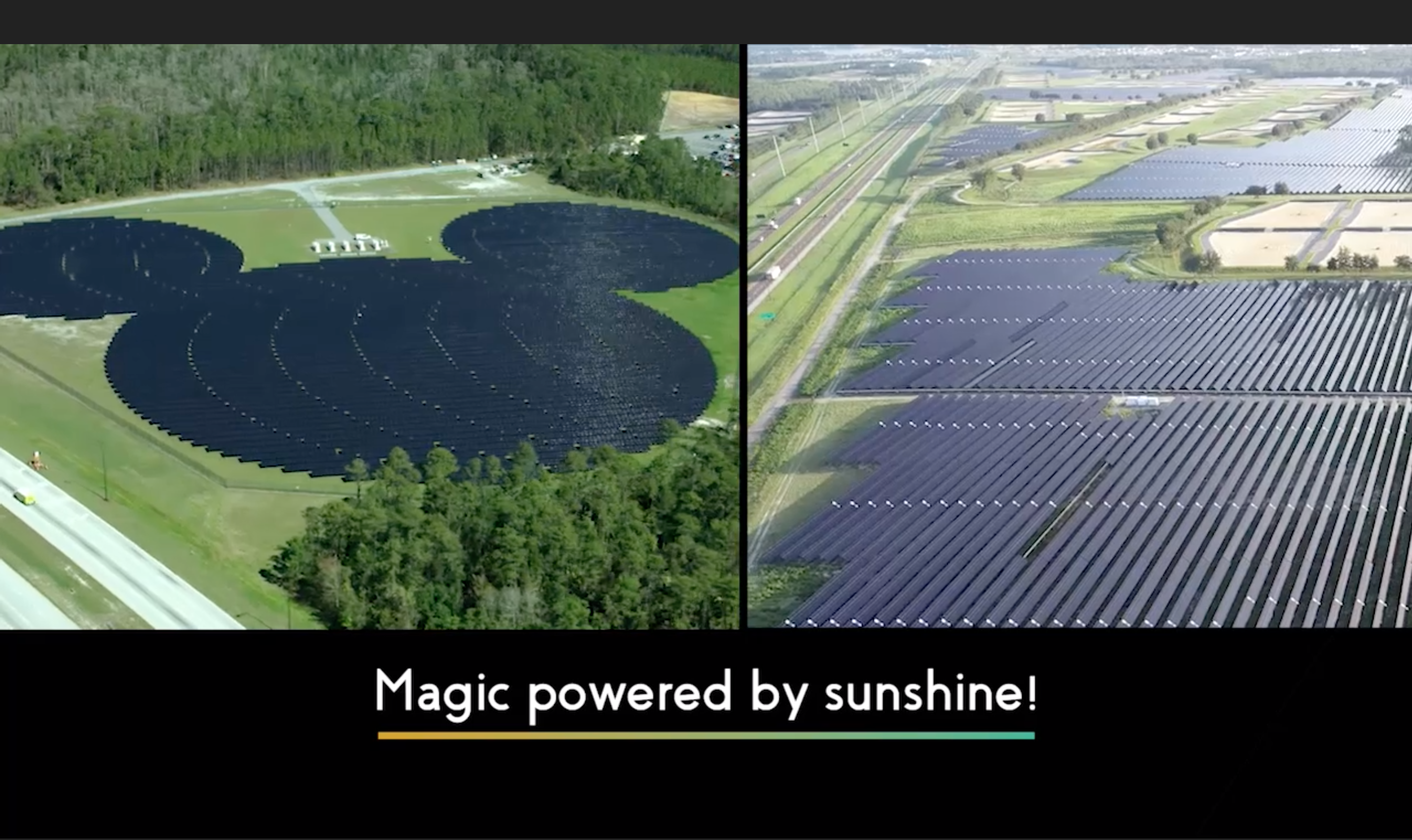 隠れミッキーも 米ディズニーが2パーク規模の太陽光発電を導入 Amp アンプ ビジネスインスピレーションメディア