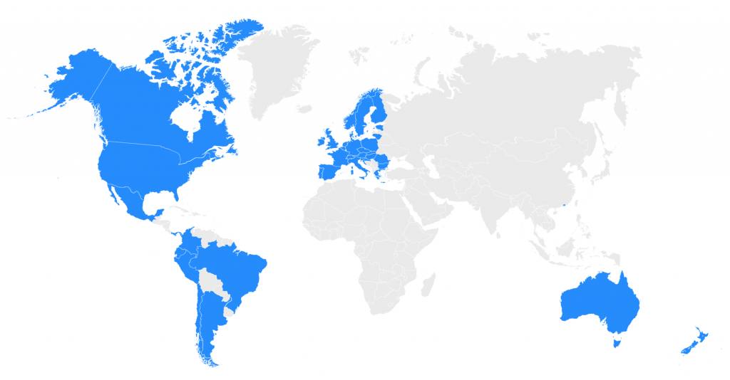 zoomphone global-map