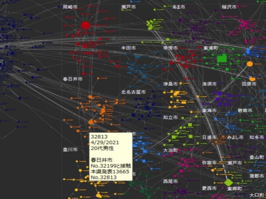 新型コロナ　感染追跡機能