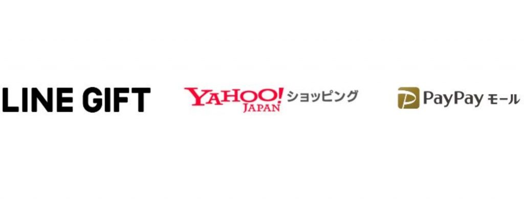 LINEギフト　Yahoo!ショッピング　PayPayモール