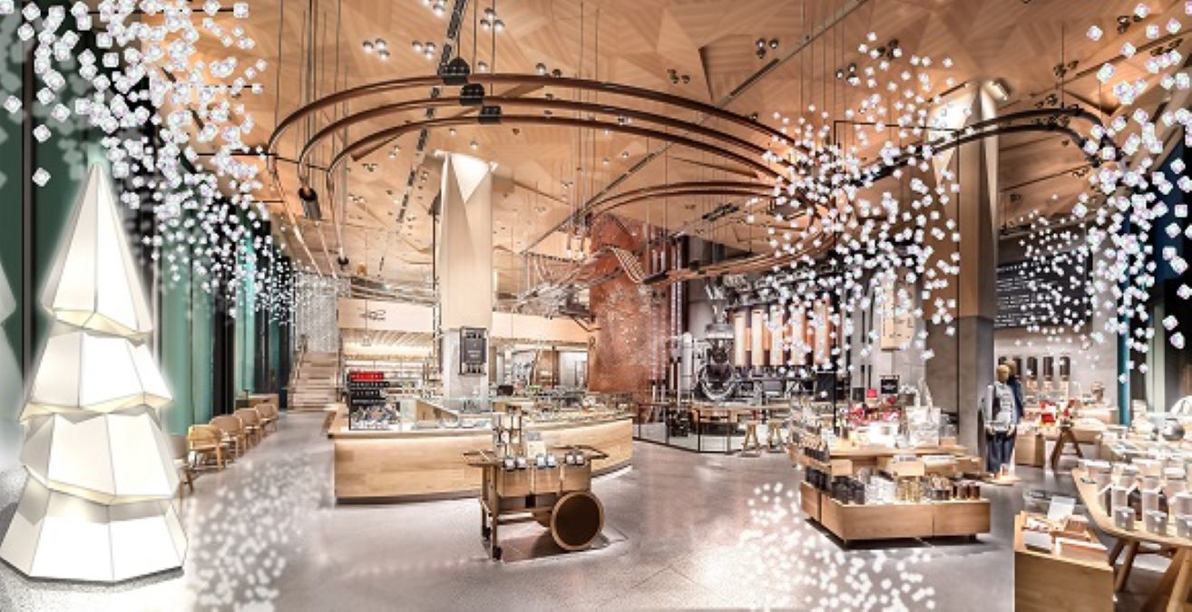 スタバ ロースタリー 東京、2021年ホリデーシーズンを11月12日より