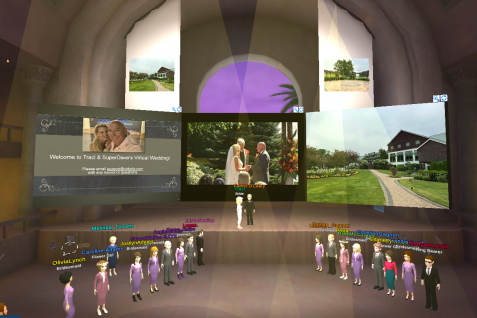 周囲に左右されずに出会い、結婚へ：メタバースの世界ならば思い通りに