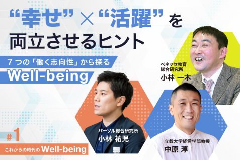 若年社会人が“幸せ”×“活躍”を両立させるためには？ 7つの「働く志向性」から探るWell-being実現のヒント