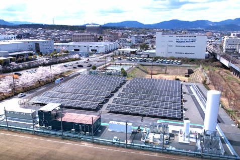 パナソニックが純水素型燃料電池を活用した「RE１００化ソリューション」の実証を開始　～世界初、水素の本格活用によるエネルギーの地産地消化へ～