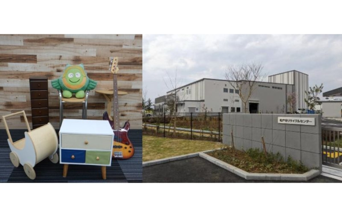 千葉県 松戸市リサイクルセンター内に再生家具室「リユース工房 くりん 