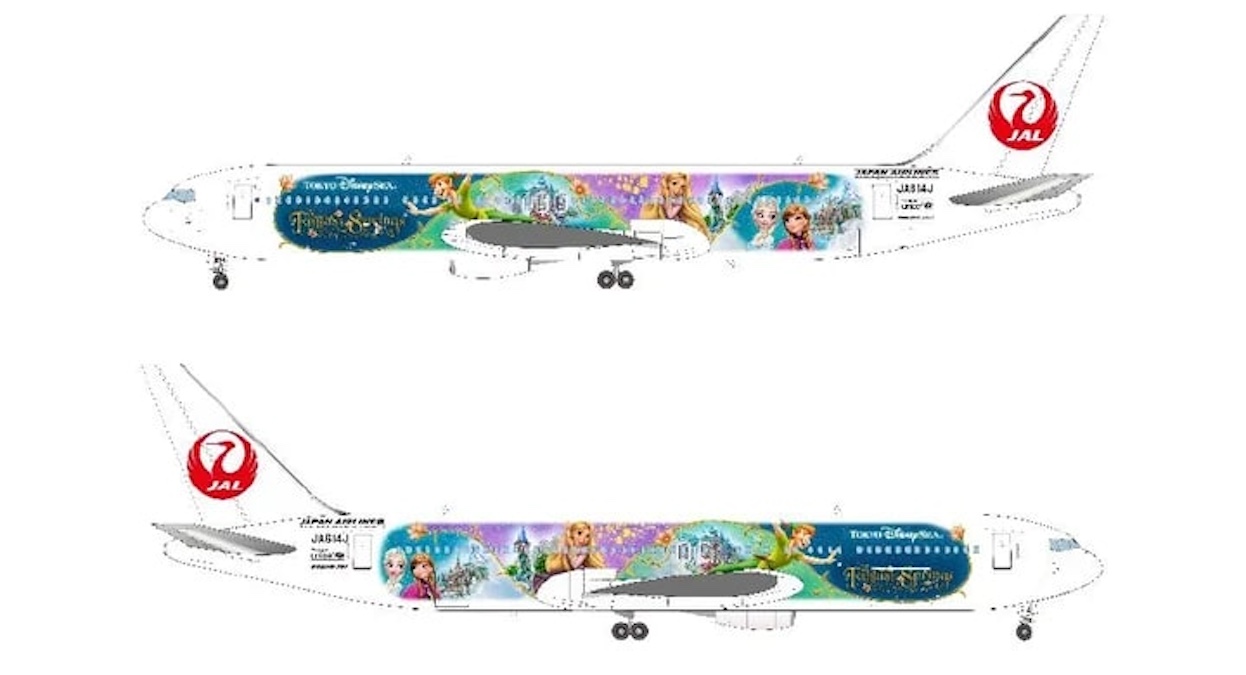 JAL、東京ディズニーシー「ファンタジースプリングス」テーマの特別