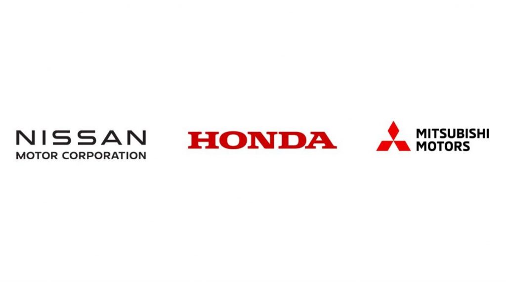 日産⾃動⾞ Honda 三菱⾃動⾞