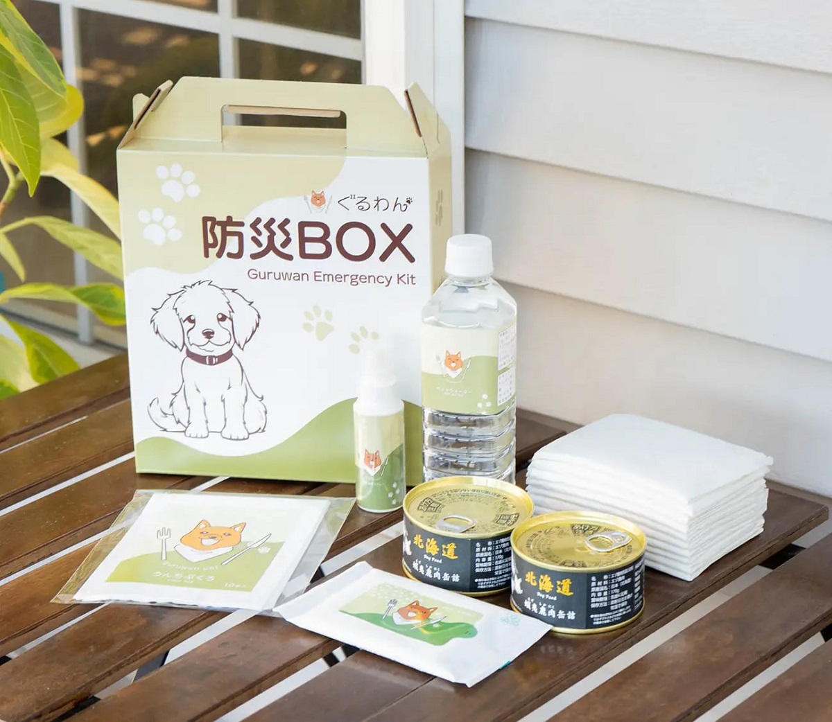 ぐるわん、災害時にペットとの「同伴避難」を支援する「防災BOX」の