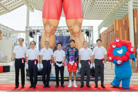 競輪の体験型ブース『ふとももEXPO』が万博に登場。世界へ“KEIRIN”の魅力を発信