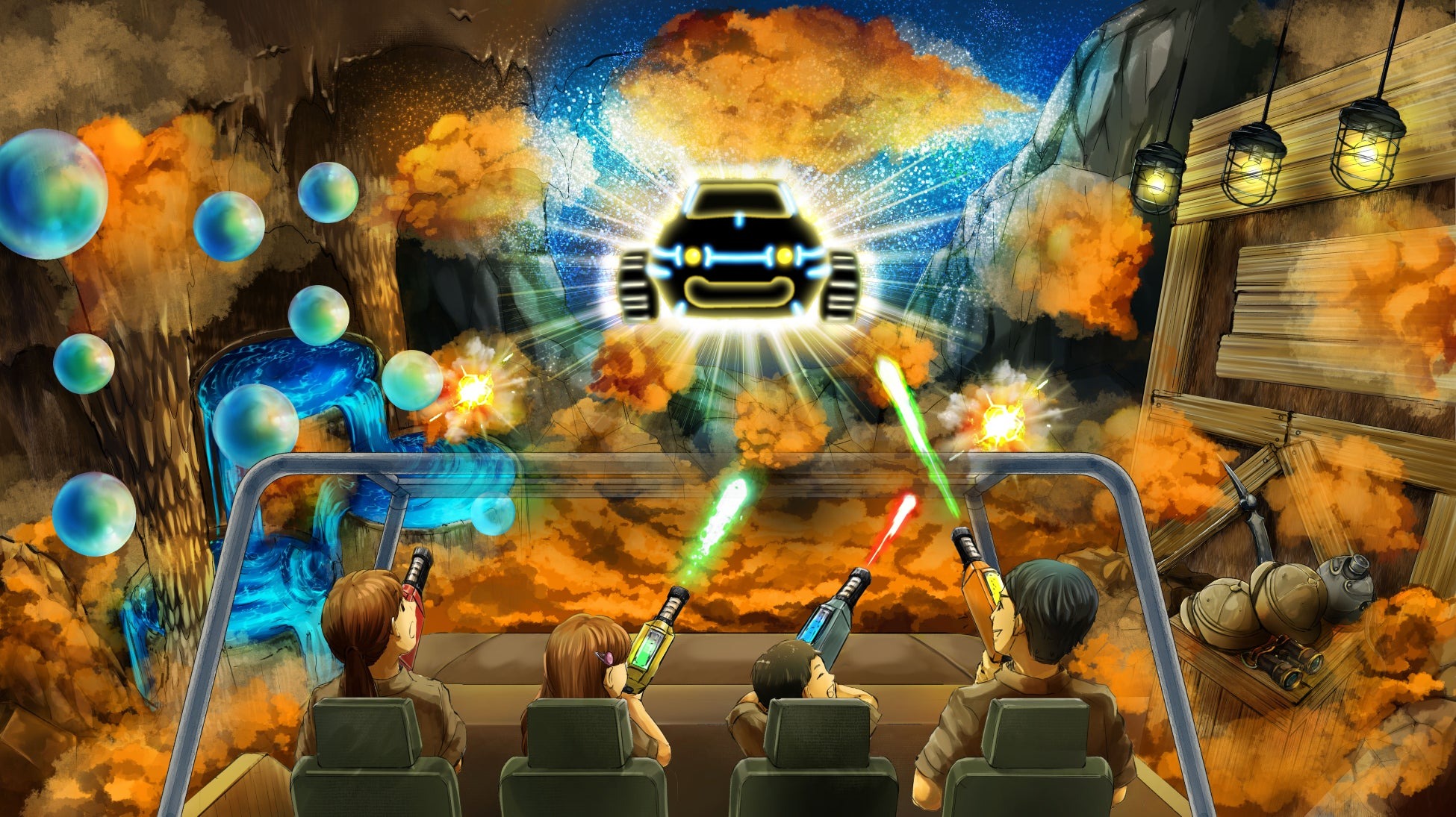 三重県「鈴鹿サーキットパーク」、新アトラクション「スモッグ