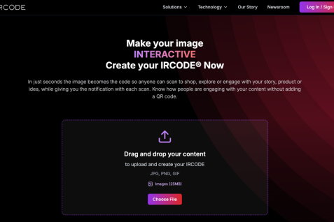 QRコードの次は「画像」をスキャン？　“IRCODE”が変える広告・メディアの新体験
