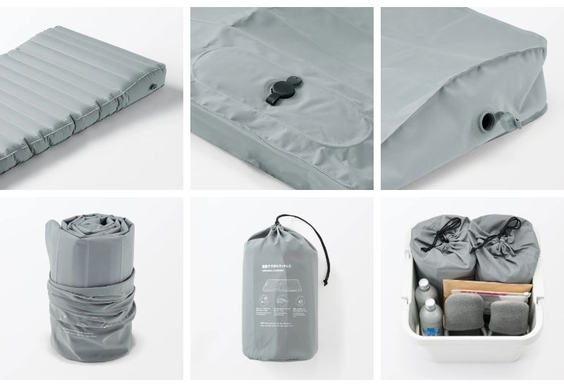 無印良品、空気を入れて使う軽量マットレスを発売 1月14日から一部店舗