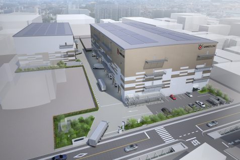 千葉県松戸市で冷凍冷蔵対応の物流施設「（仮称）SANKEILOGI松戸」を着工　2027年秋竣工予定